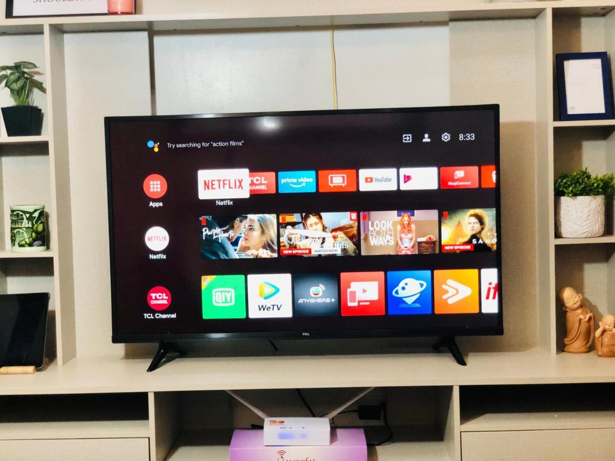 Air Residence 1Br With Balcony Free Netflix And Disney Plus Manila Esterno foto